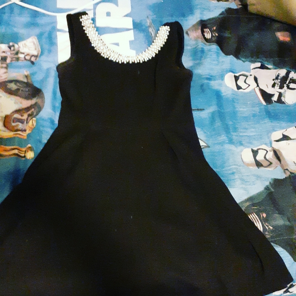 Pearled Necklace Dress